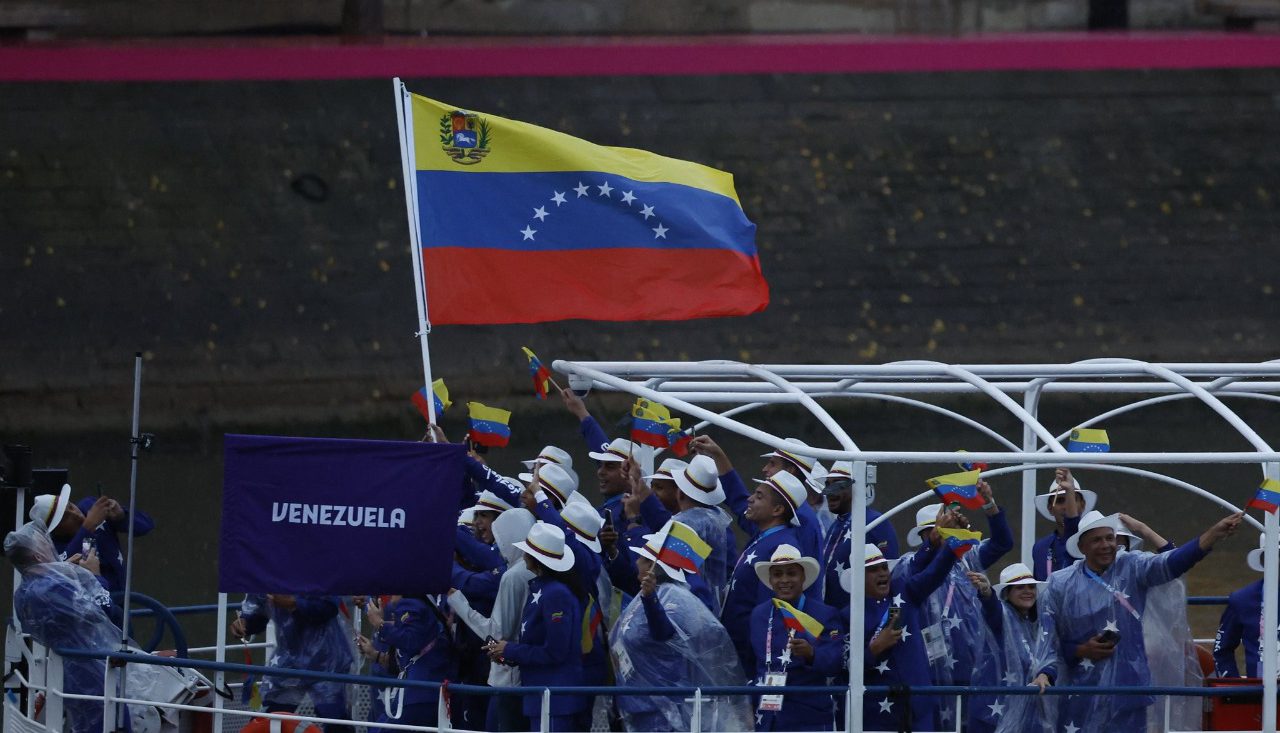 Venezuela en la inauguración de los Juegos Olímpicos