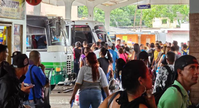 Aumenta movilización de pasajeros en el Terminal de Maturín