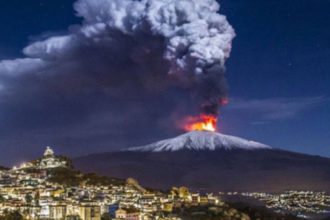 volcán Etna.