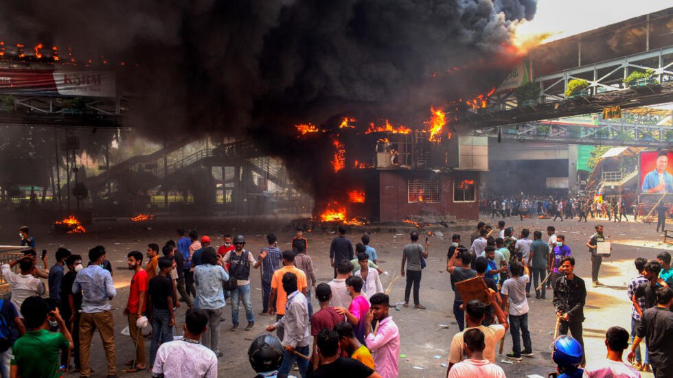 Protestas en Bangladés