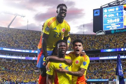 Colombia derrota a Uruguay y está en la final