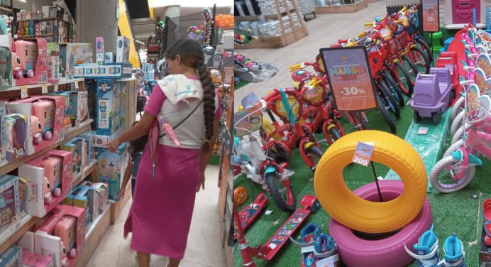 Comerciantes de Maturín se preparan para el día del Niño