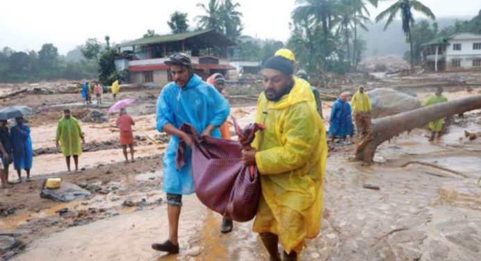 Desastre en el Sur de India: 62 muertos y cientos de personas atrapadas por las fuertes lluvias