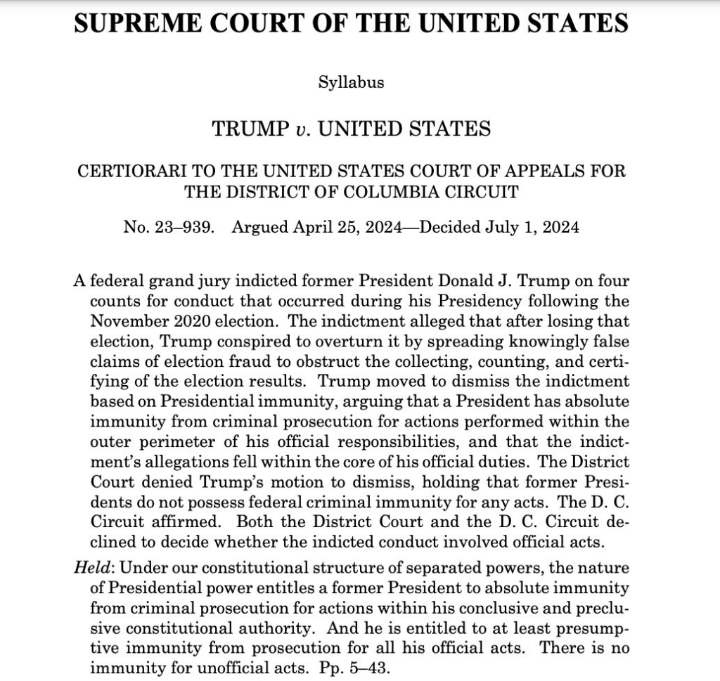 Donald Trump obtiene inmunidad parcial por asalto al Capitolio 2 donalds trump obtiene inmunidad parcial por asalto al capitolio laverdaddemonagas.com image