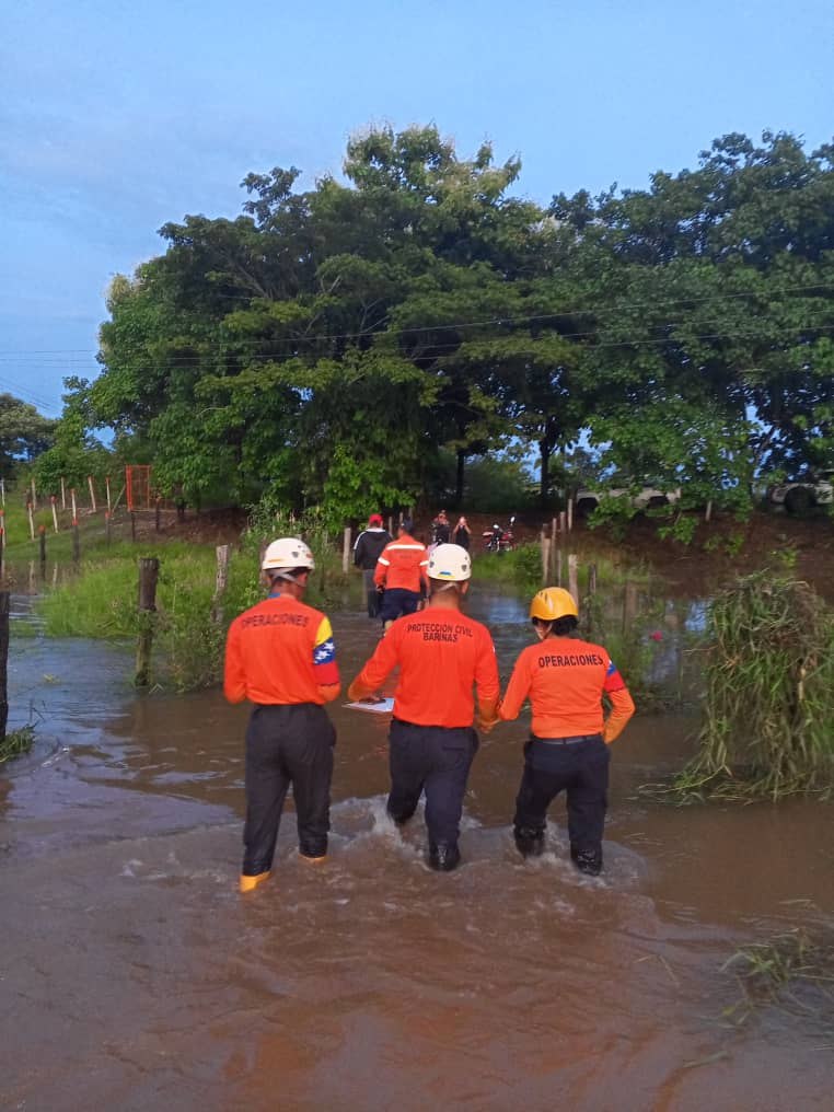 Fuertes lluvias en Barinas