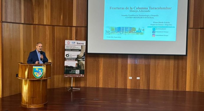 Hospital Núñez Tovar es referencia nacional en tratamiento de lesiones toracolumbares