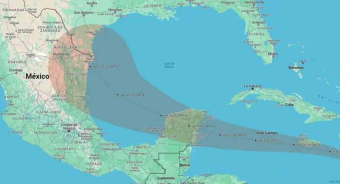 Huracán Beryl llegará a Jamaica con categoría 4 y amenaza a México y Belice