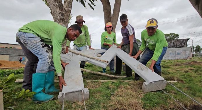 Inician colocación de letras icónicas de Maturín en plaza El Ejército