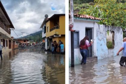 intensas lluvias en Mérida.