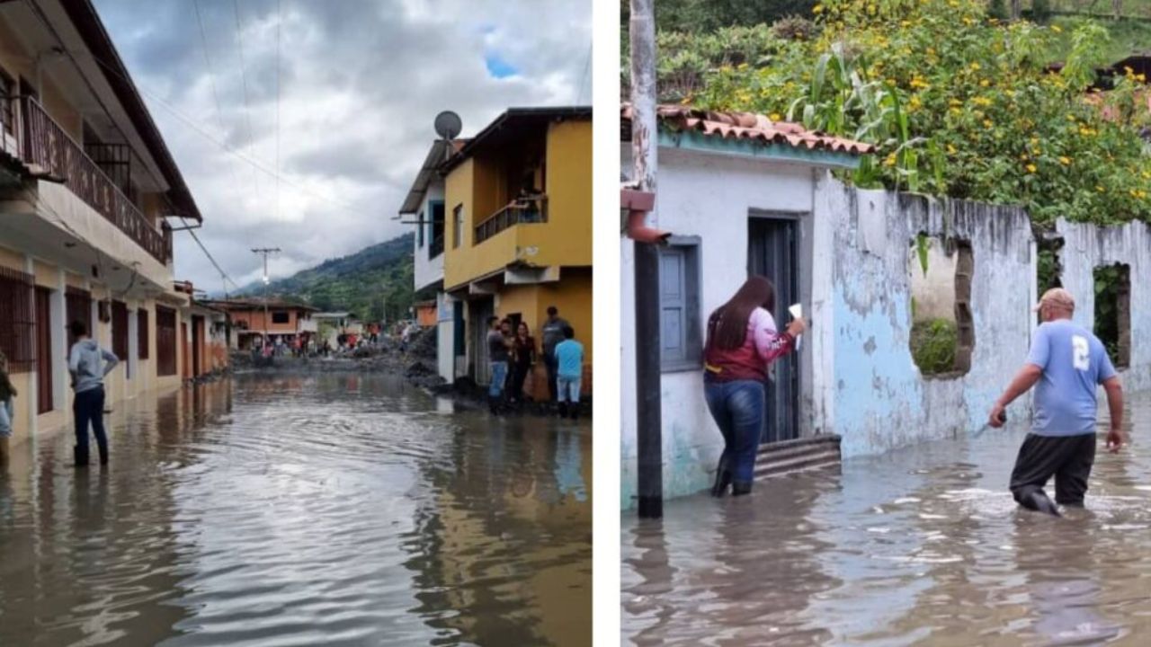 intensas lluvias en Mérida.