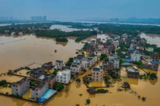 Inundaciones en China