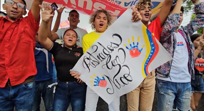 Jóvenes y cocineros defienden legado de Chávez en Boquerón