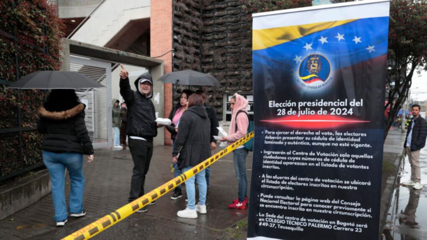 Venezolanos en Bogotá