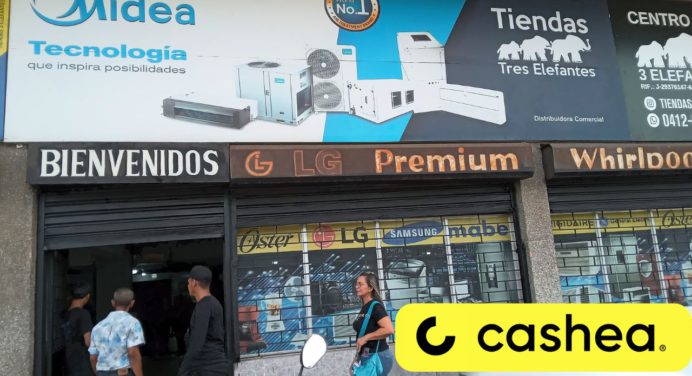 Tienda Los Tres Elefantes se unió a Cashea en Maturín