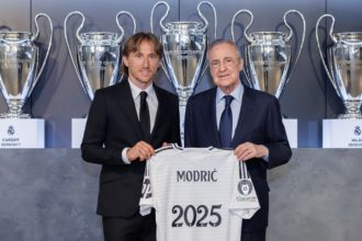 Luka Modric renovó con el Real Madrid