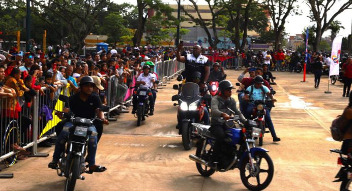 Realizan en Monagas Primer Encuentro de Motopiruetas «Por la Vida y la Paz”