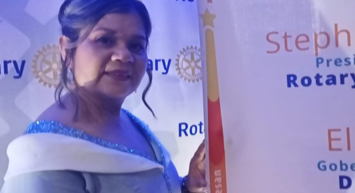 Maggloris Alcalá asumió presidencia del Rotary Guarapiche San Simón