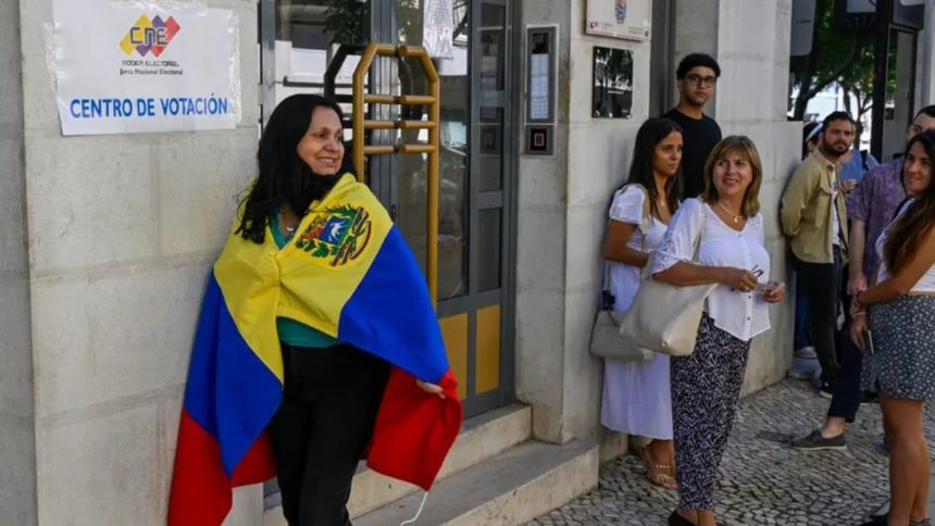 Venezolanos votan en Portugal