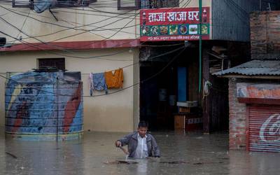 lluvias en el sur de Asia