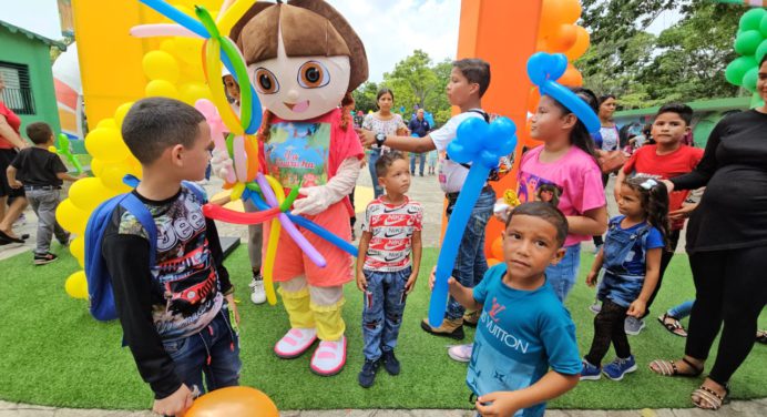 Más de 8 mil personas celebraron el día del Niño en el parque La Guaricha