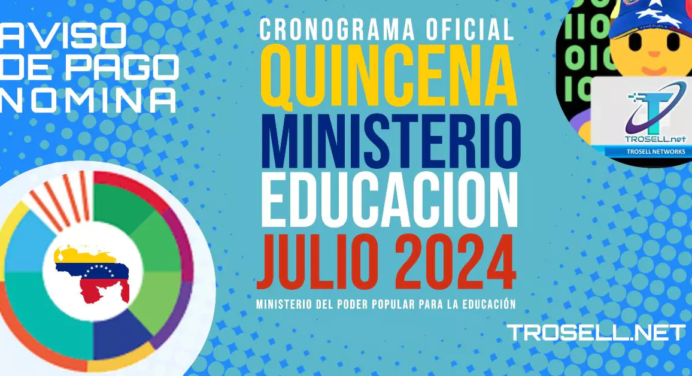 MPPE HOY, 19 de Julio 2024: CONSULTA, QUINCENA, BONOS +NUEVOS MONTOS 