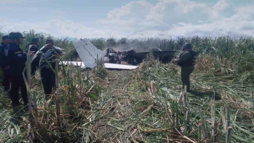 accidente de avioneta