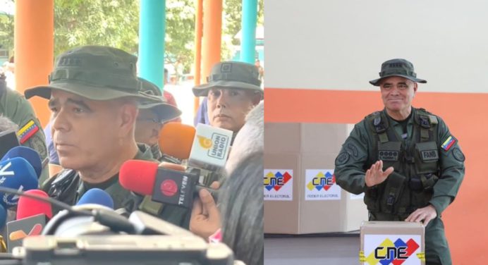 Padrino López afirma que no hay incidencia electoral que reportar