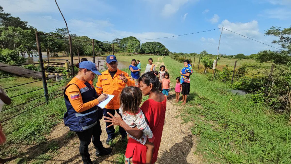 pc maturin auxilio a seis familias indigenas afectadas por crecida del rio tigre laverdaddemonagas.com tigre 6