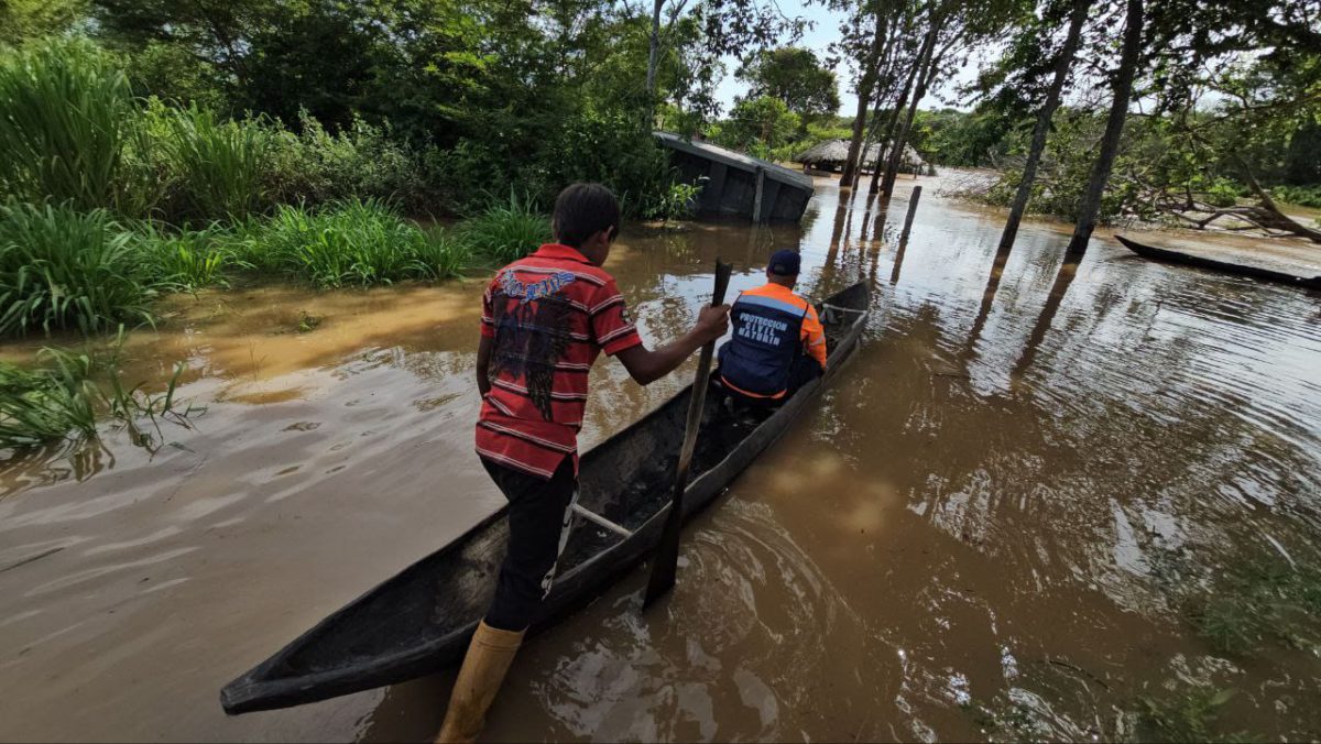 pc maturin auxilio a seis familias indigenas afectadas por crecida del rio tigre laverdaddemonagas.com tigre4