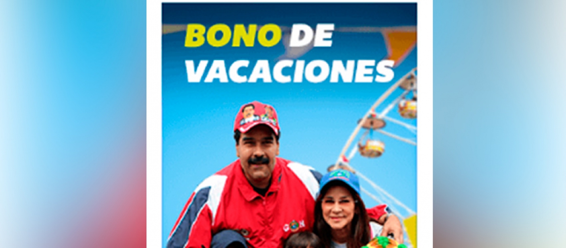 el BONO de vacaciones