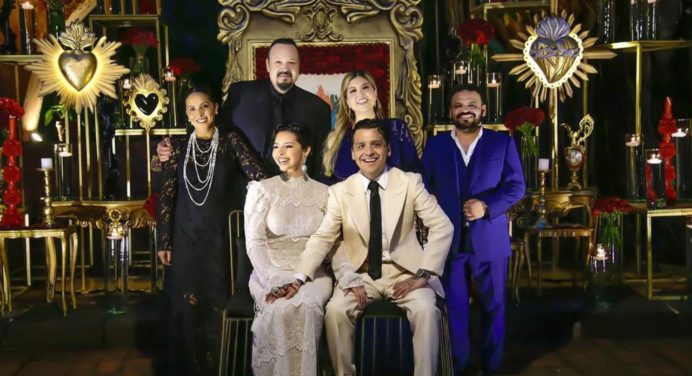 Pepe Aguilar compartió fotos de la boda de Ángela Aguilar y Christian Nodal