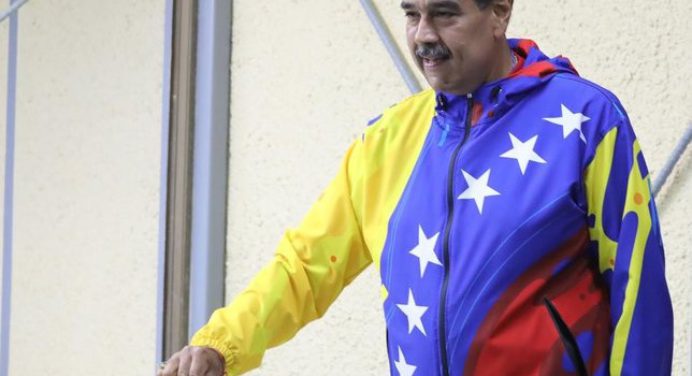 Presidente Maduro ejerció su derecho al voto en estas elecciones de Venezuela 2024