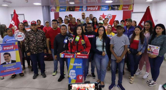Psuv Monagas presenta planes de comunicación, movilización y logística para el 28-J