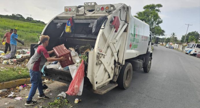 Recolección de basura trabaja los 365 días del año en Maturín