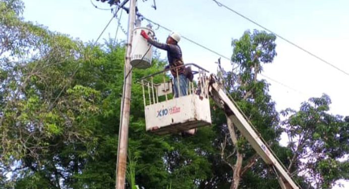 Restituyen servicio eléctrico en Aras de Paradero en la parroquia Boquerón