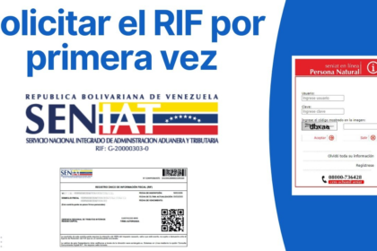 RIF SENIAT 2024: ¿Cómo solicitar e imprimir por primera vez desde casa?