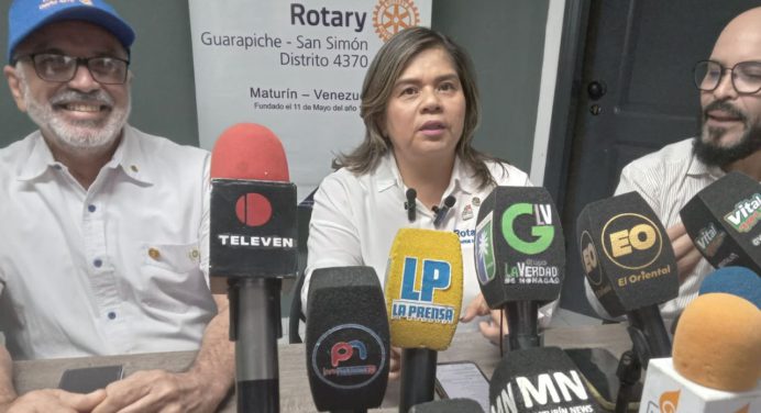 Rotary Guarapiche San Simón reforzará apoyo a la salud y educación en Monagas