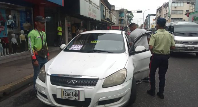 Sacan de circulación a 65 choferes informales del casco central