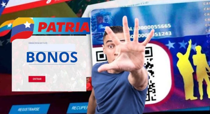 Son 5 los BONOS PATRIA que se entregarán entre el 22 y 31 de julio 2024
