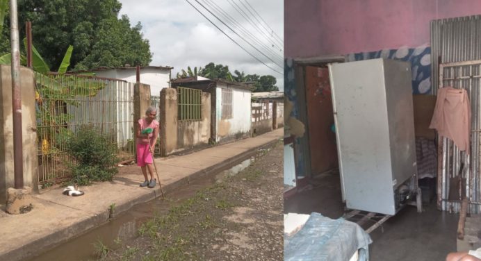 7 casas se anegaron en Los Almendrones tras las fuertes lluvias