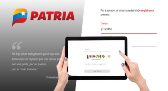 Activa en 4 pasos el BONO de Bs 3.290 en el Sistema Patria