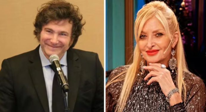 Actriz y exvedette argentina «Yuyito» confirma romance con Javier Milei (+VIDEO)