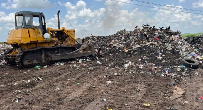 Alcaldía de Maturín realiza trabajos de saneamiento en el vertedero de Potrerito