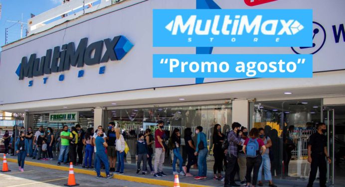 Aprovecha la “promo agosto” de Multimax Store en todo el país: Productos desde $4.99