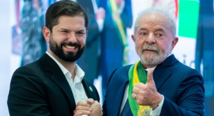 Boric recibió a Lula para abordar situación en Venezuela