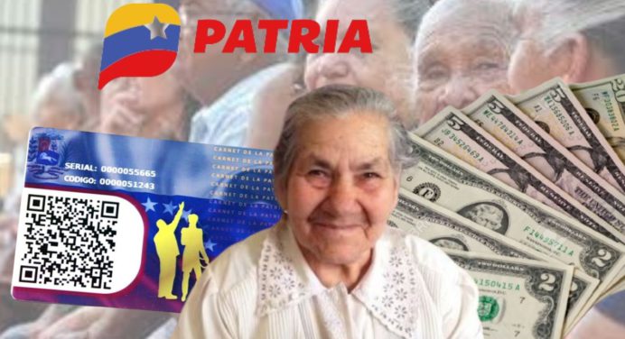 ¡Con 4 pasos! Registra a tu abuelo en PATRIA para que reciba el BONO de $48