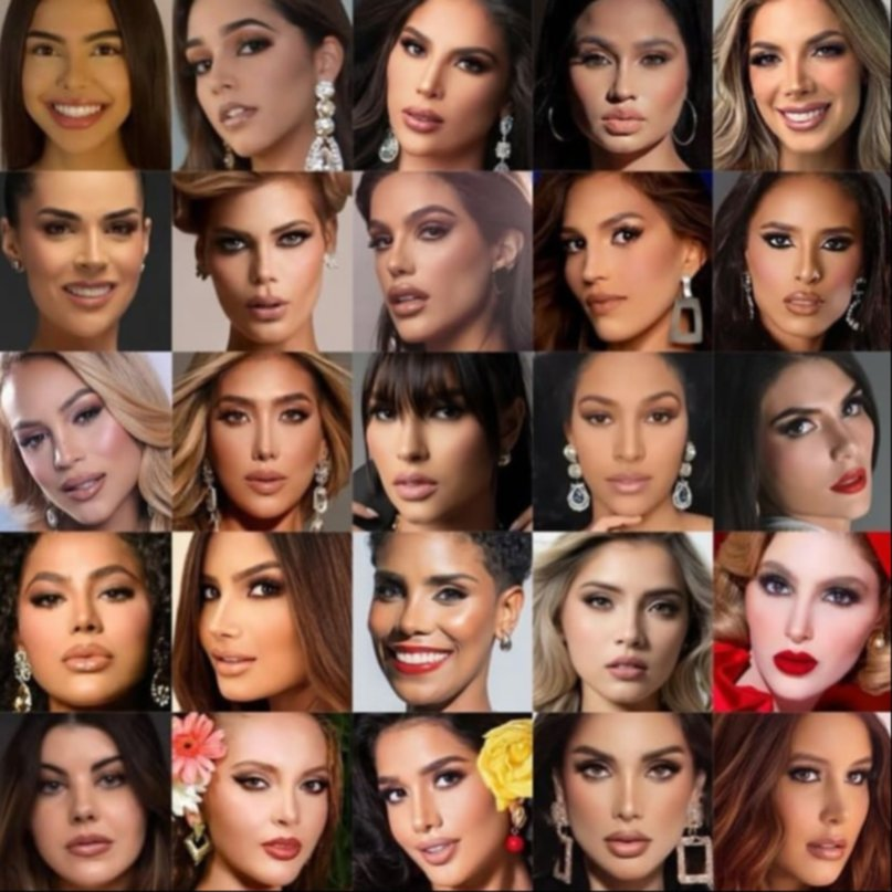 Conoce a las 25 aspirantes al Miss Venezuela 2024