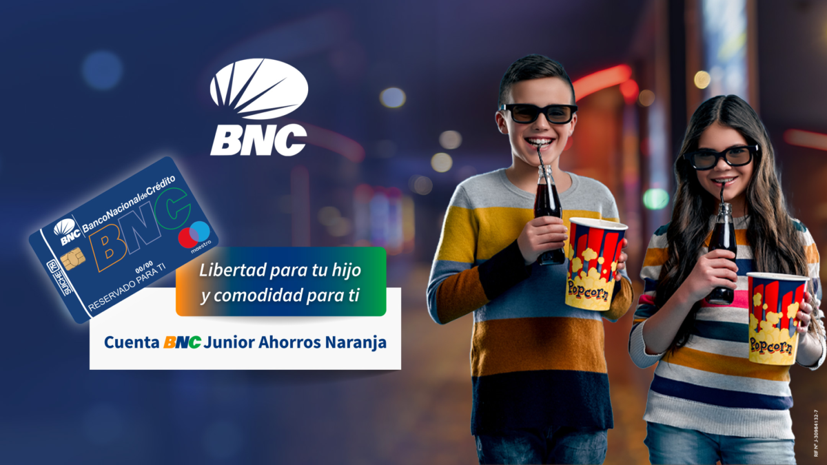 CUENTA BNC JUNIOR 2024: ¿Cómo obtener? +Requisitos