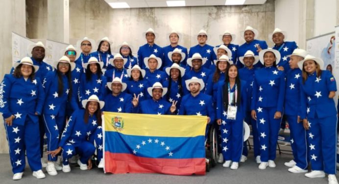 Delegación venezolana presente en los Juegos Paralímpicos París 2024