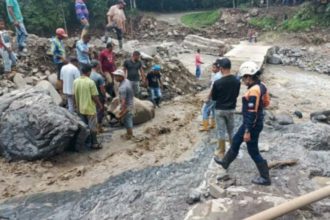 Desbordamiento de quebradas en Lara